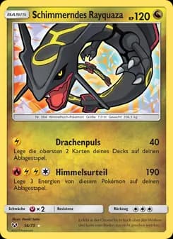 Rayquaza Brillant
