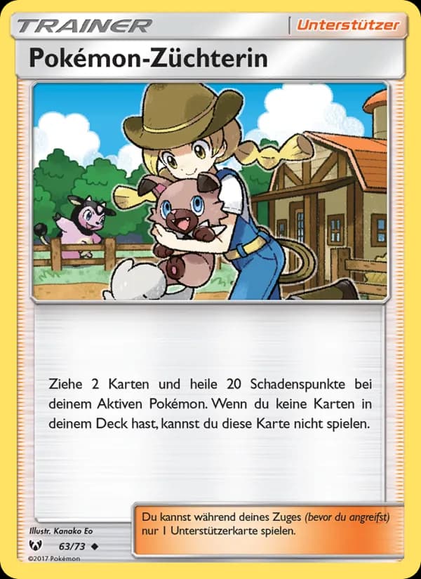 Éleveuse de Pokémon