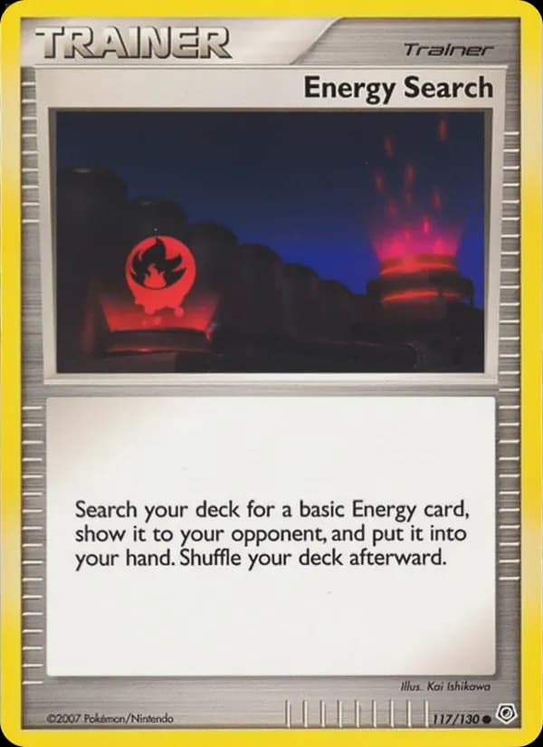 Recherche d'énergie