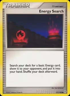 Recherche d'énergie