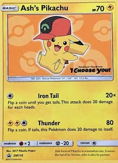 Pikachu de Sacha