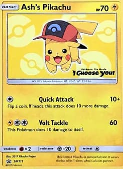 Pikachu de Sacha