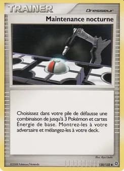 Maintenance nocturne