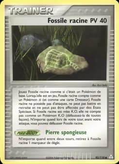 Fossile racine