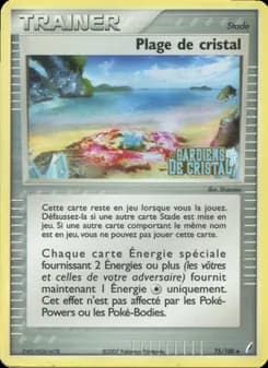 Plage de cristal