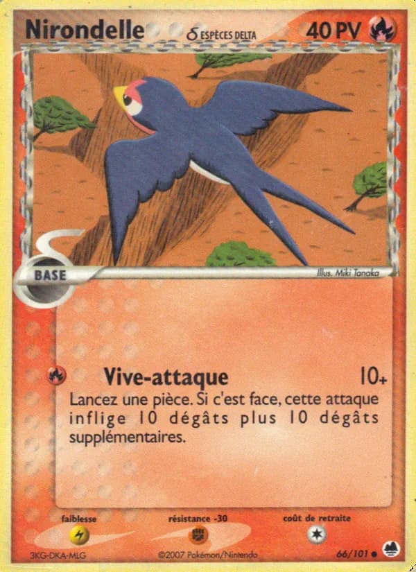 Nirondelle δ