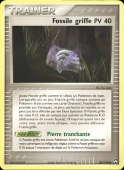 Fossile griffe
