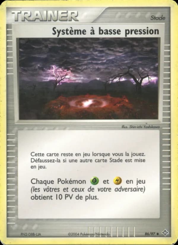 Système à basse pression