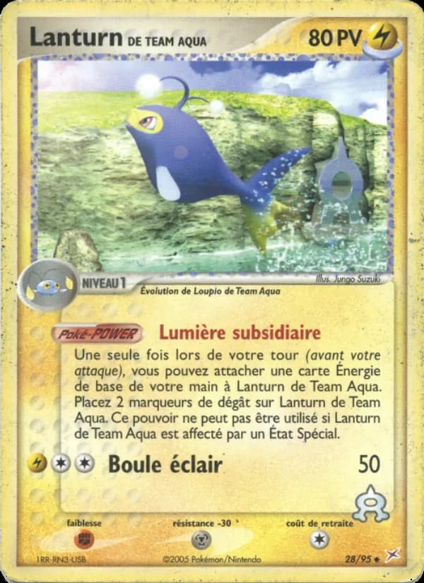 Lanturn de Team Aqua