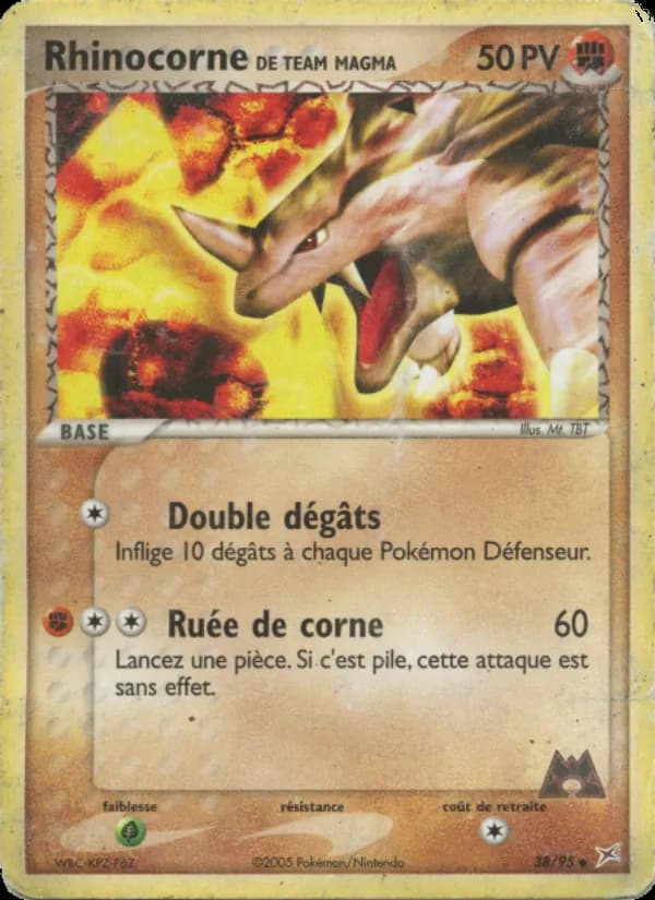 Rhinocorne de Team Magma