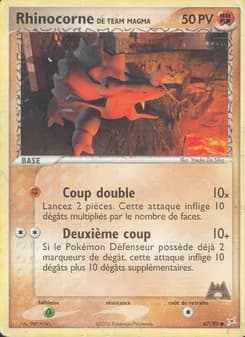 Rhinocorne de Team Magma