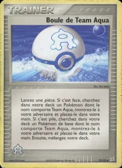 Boule de Team Aqua