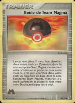 Boule de Team Magma