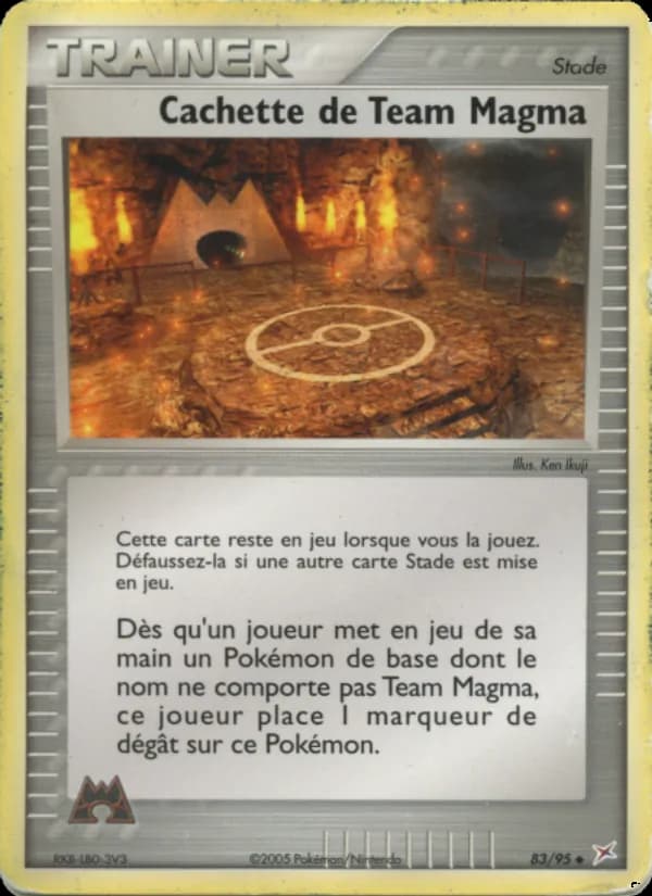 Cachette de Team Magma