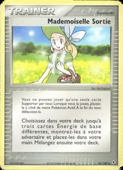 Mademoiselle Sortie