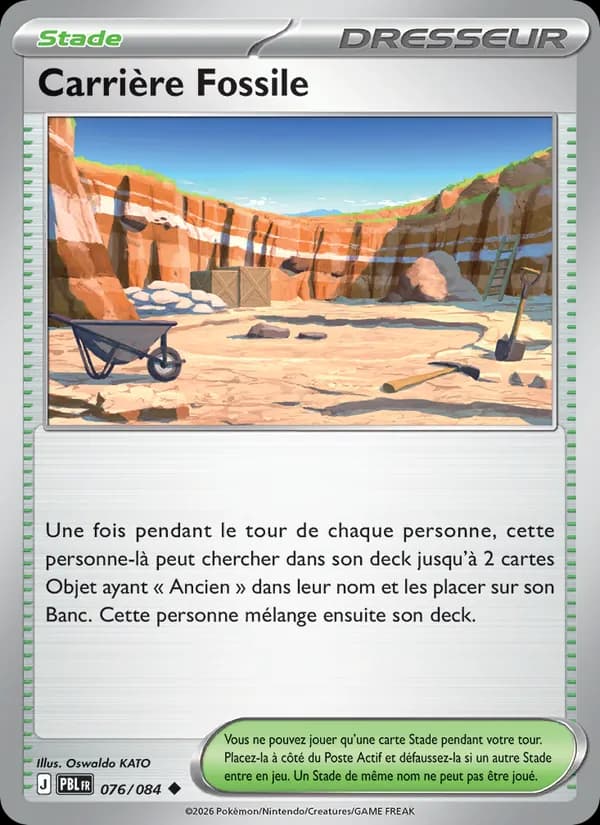 Carrière Fossile