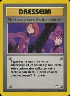 Mauvaises actions des Team Rocket