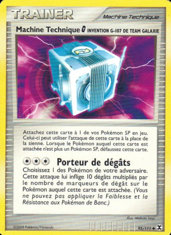 Machine Technique G Invention G-107 de Team Galaxie