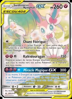 Gardevoir et Nymphali GX