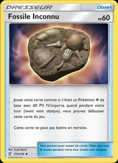 Fossile Inconnu