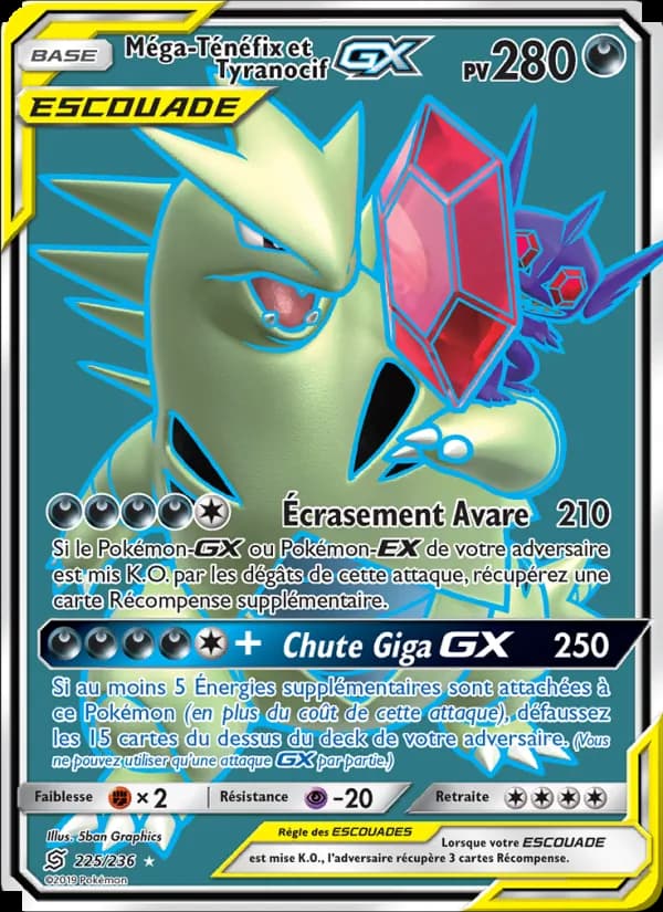 Méga-Ténéfix et Tyranocif GX