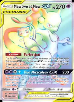 Mewtwo et Mew GX