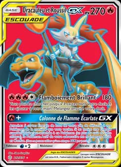 Dracaufeu et Roussil GX