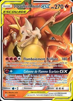 Dracaufeu et Roussil GX