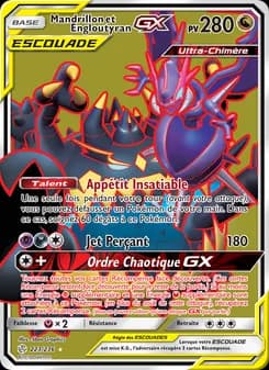 Mandrillon et Engloutyran GX