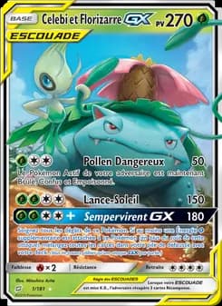 Celebi et Florizarre GX