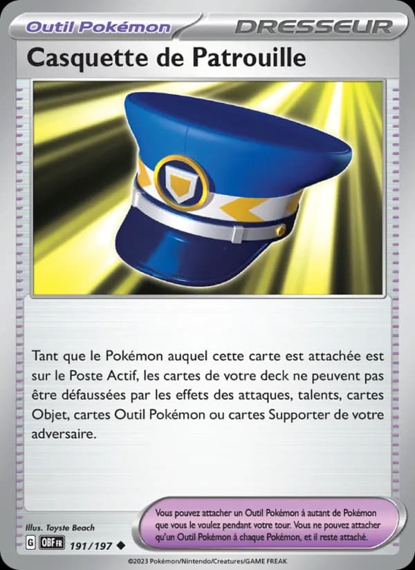 Casquette de Patrouille
