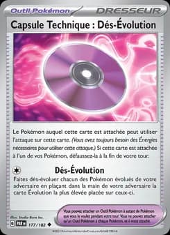 Capsule Technique : Dés-Évolution