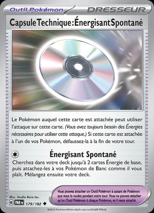Capsule Technique : Énergisant Spontané