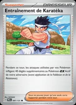 Entraînement de Karatéka