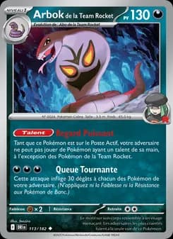 Arbok de la Team Rocket