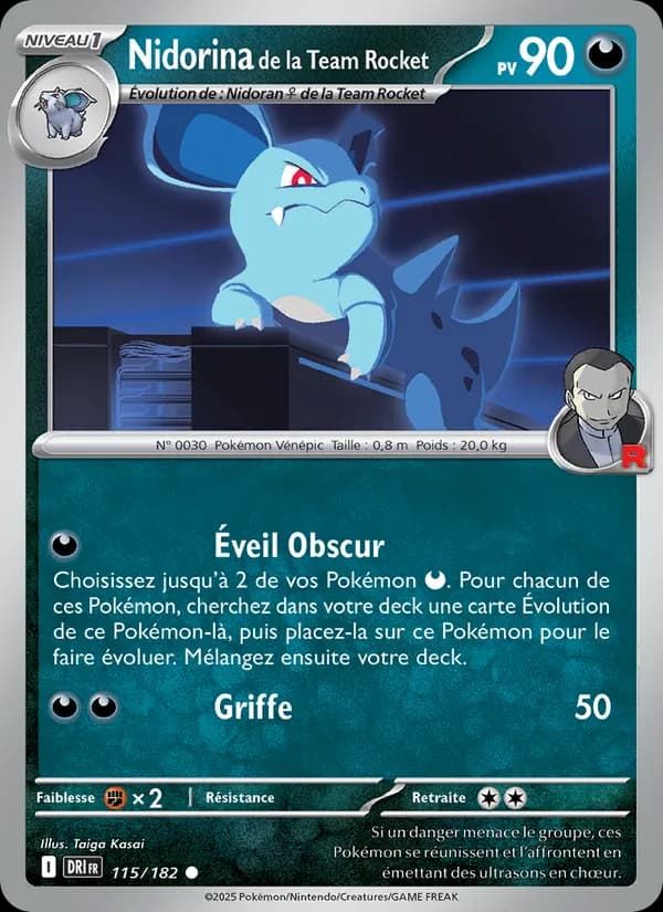 Nidorina de la Team Rocket