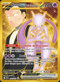 Mewtwo-ex de la Team Rocket