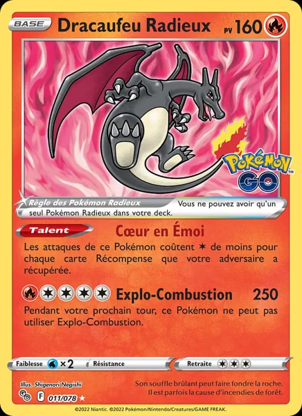 Dracaufeu Radieux