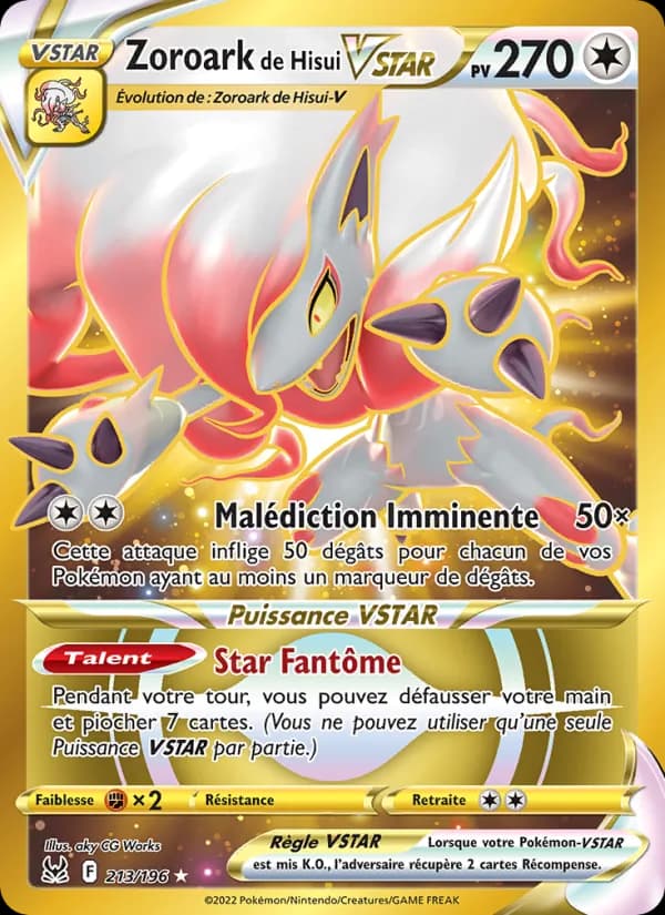 Zoroark de Hisui VSTAR