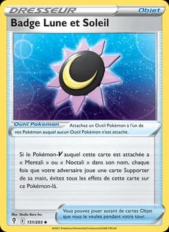 Badge Lune et Soleil