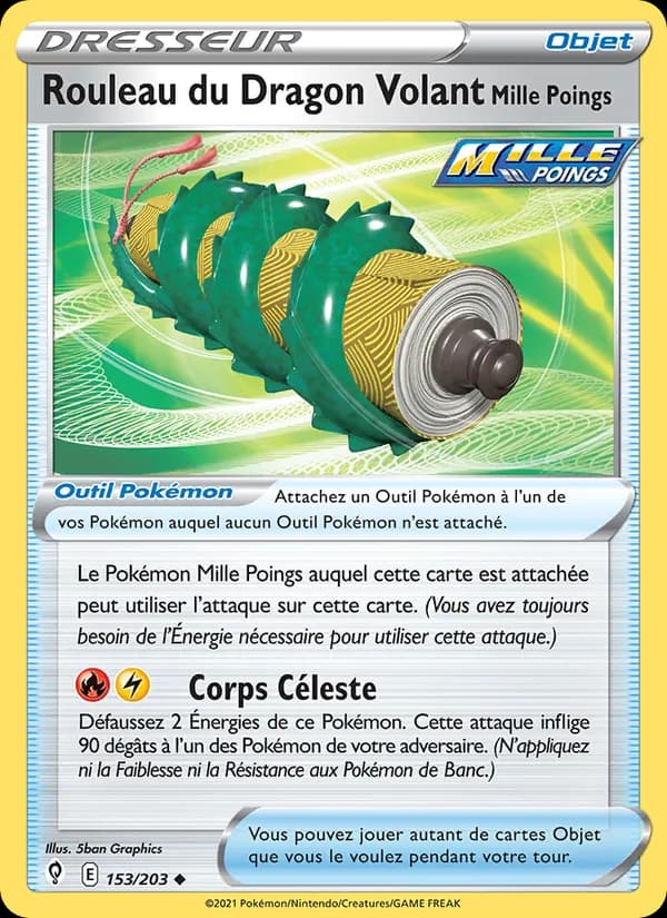 Rouleau du Dragon Volant Mille Poings