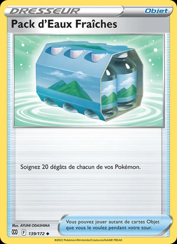 Pack d'Eaux Fraîches
