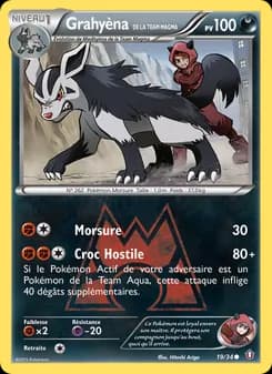 Grahyèna de la Team Magma