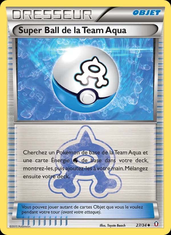 Super Ball de la Team Aqua