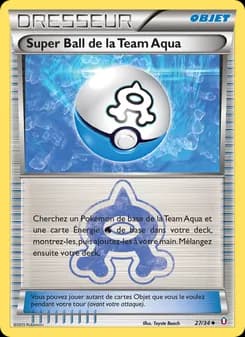 Super Ball de la Team Aqua