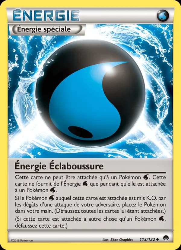 Énergie Éclaboussure