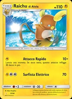 Raichu d’Alola