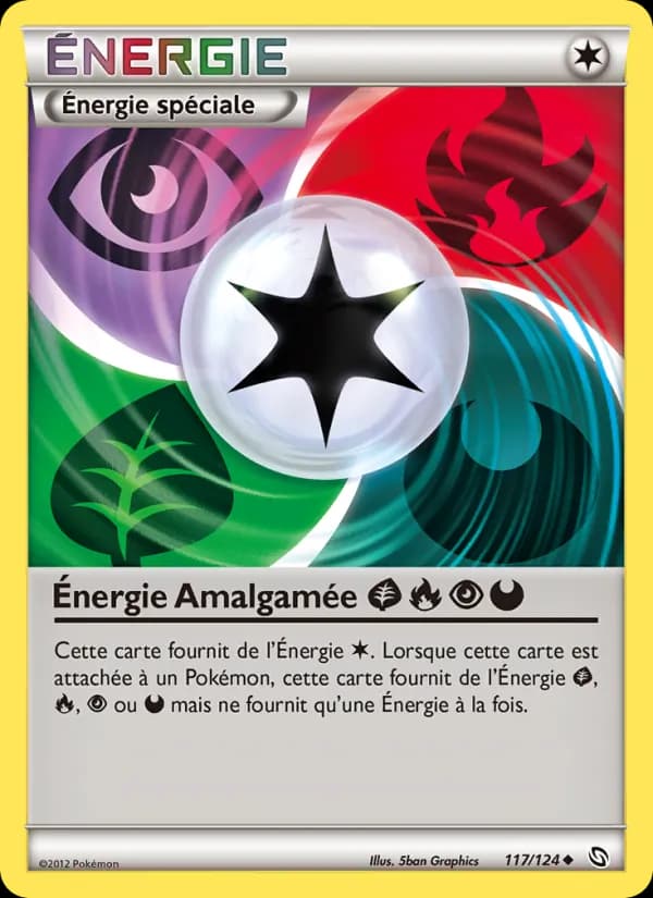 Énergie Amalgamée GrassFirePsychicDarkness