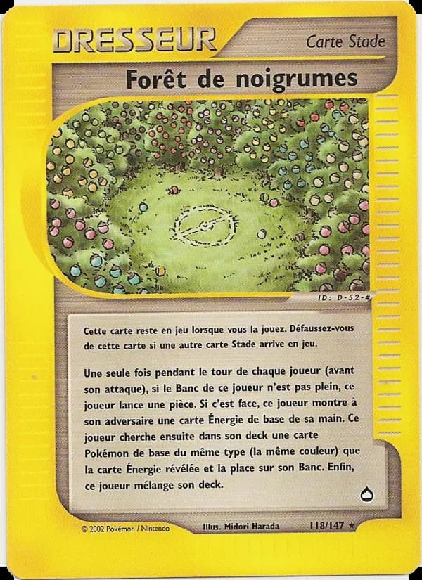 Forêt de noigrumes