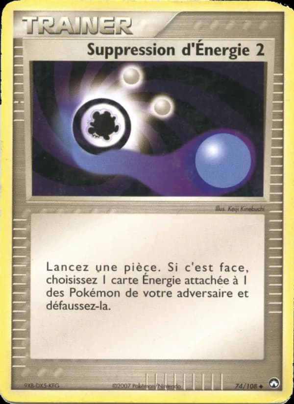 Suppression d'Énergie 2
